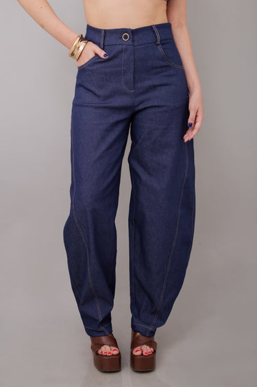 Calça Jeans Barrel