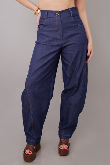 Calça Jeans Barrel