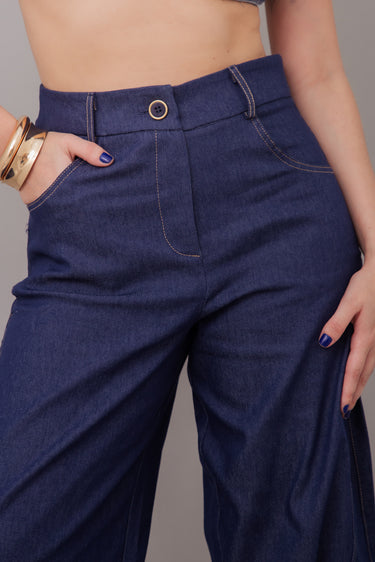 Calça Jeans Barrel