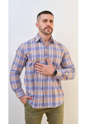 Camisa Manga Longa Xadrez